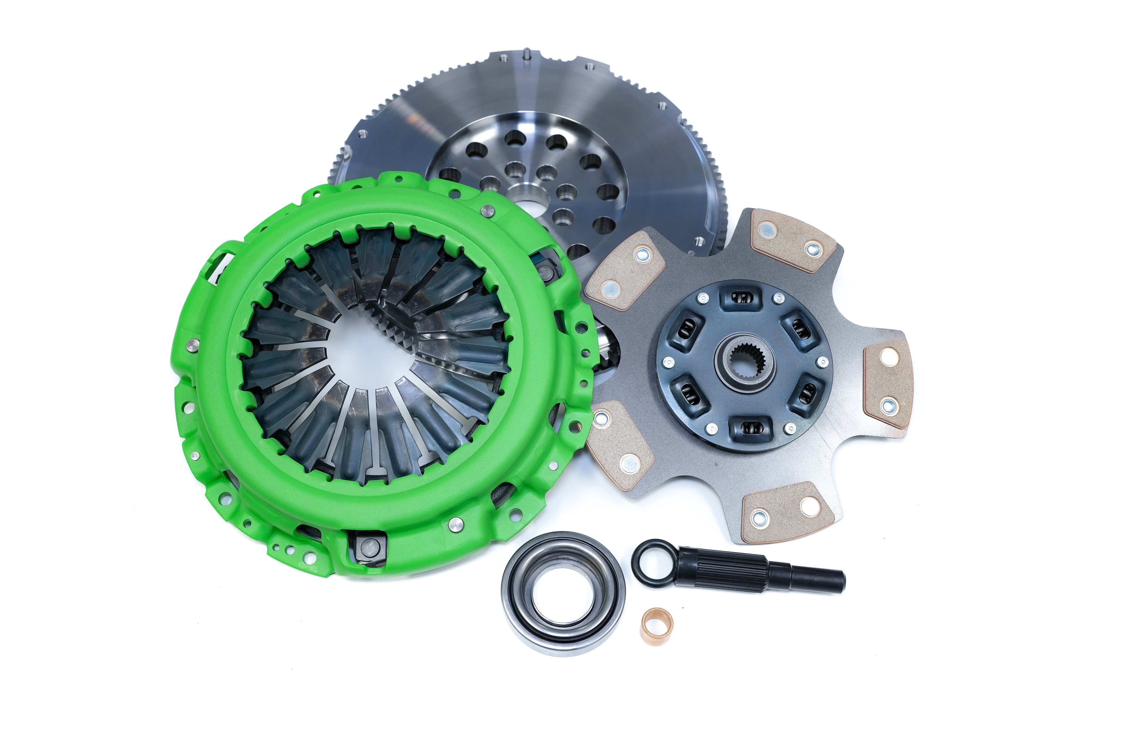 Nissan 350Z (2003-2007) 3.5 Ltr VQ35DE, Alpha Performance Heavy Duty Button Ceramic Clutch & Flywheel Kit