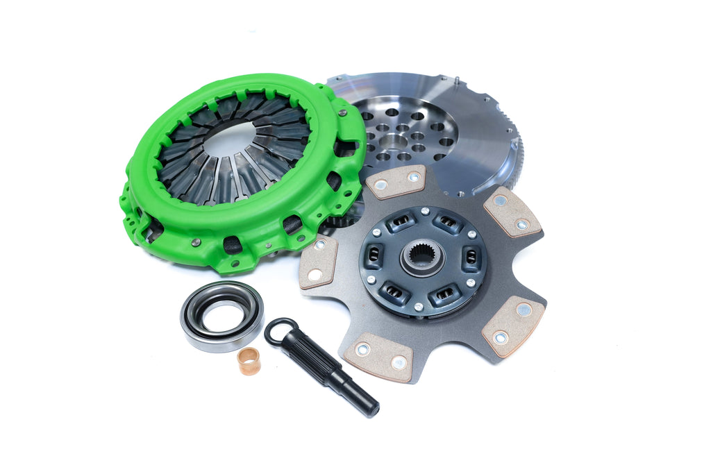Nissan 350Z (2003-2007) 3.5 Ltr, VQ35DE Alpha Performance Extra Heavy Duty Button Ceramic Clutch & Flywheel Kit